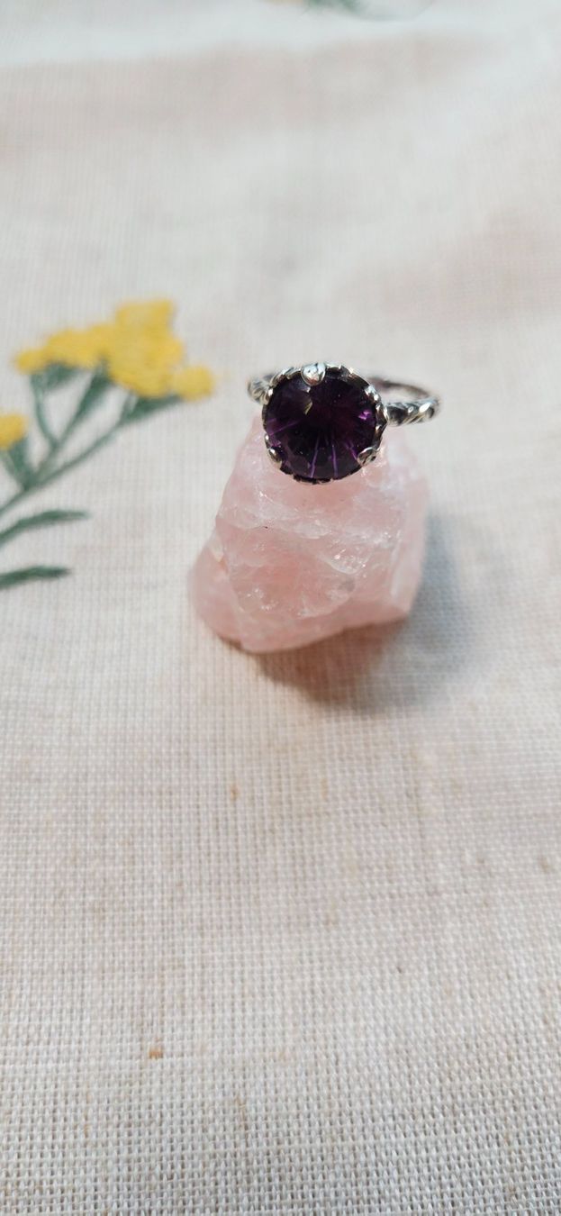 Anelli: NEW - S925 Amethyst Ring (Adjustable) – Nuovo (secondo la descrizione) da Zürich venduto da cin_wcf6 2