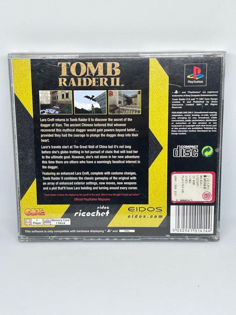 Sony Giochi: Tomb Raider II per PlayStation 1 – Usato da Giubiasco venduto da LorisVale 1