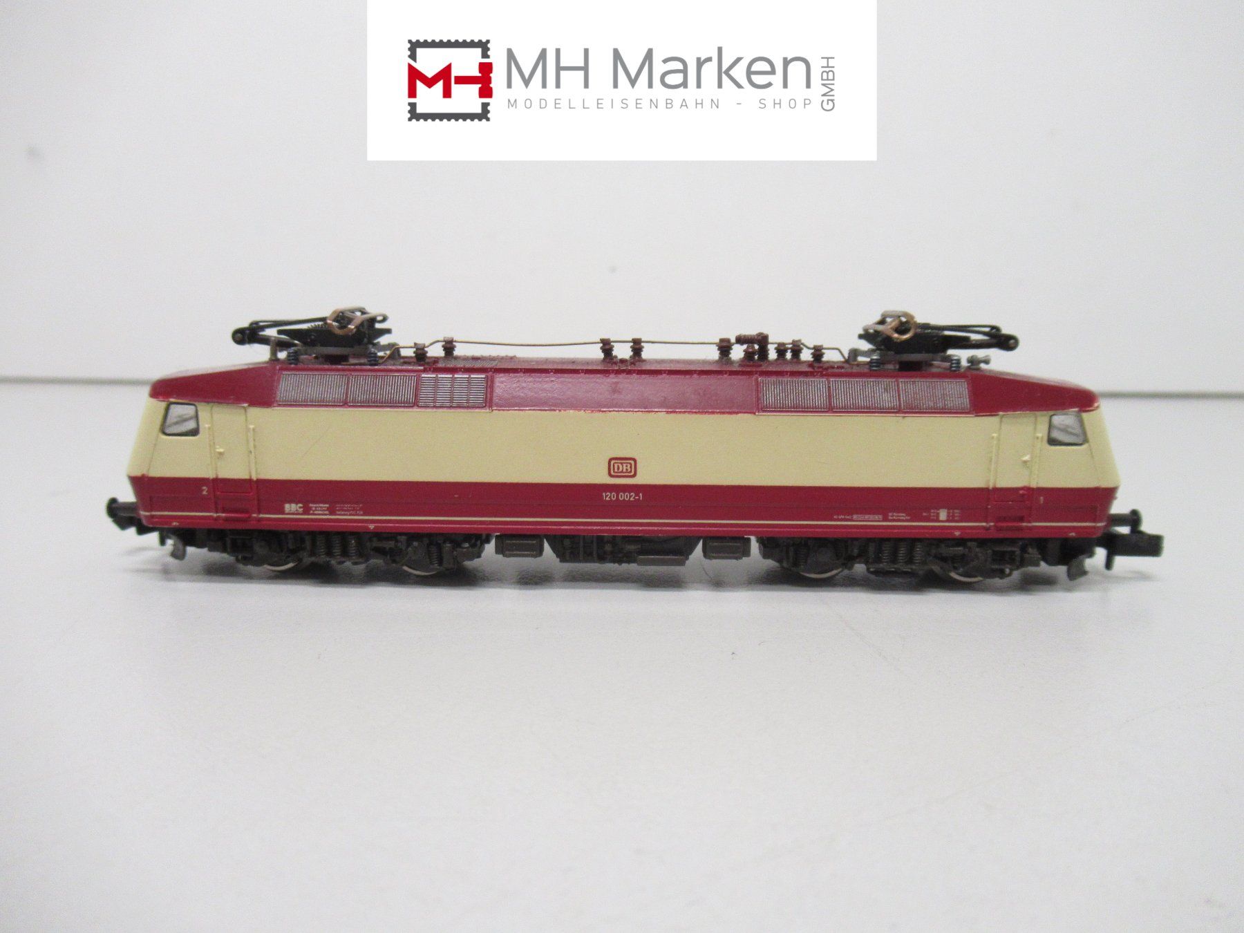 Fleischmann Modelleisenbahnen: Fleischmann 7350 Deutsche Bundesbahn E-Lok BR 120 ohne OVP – Gebraucht aus Basel von mhmarken