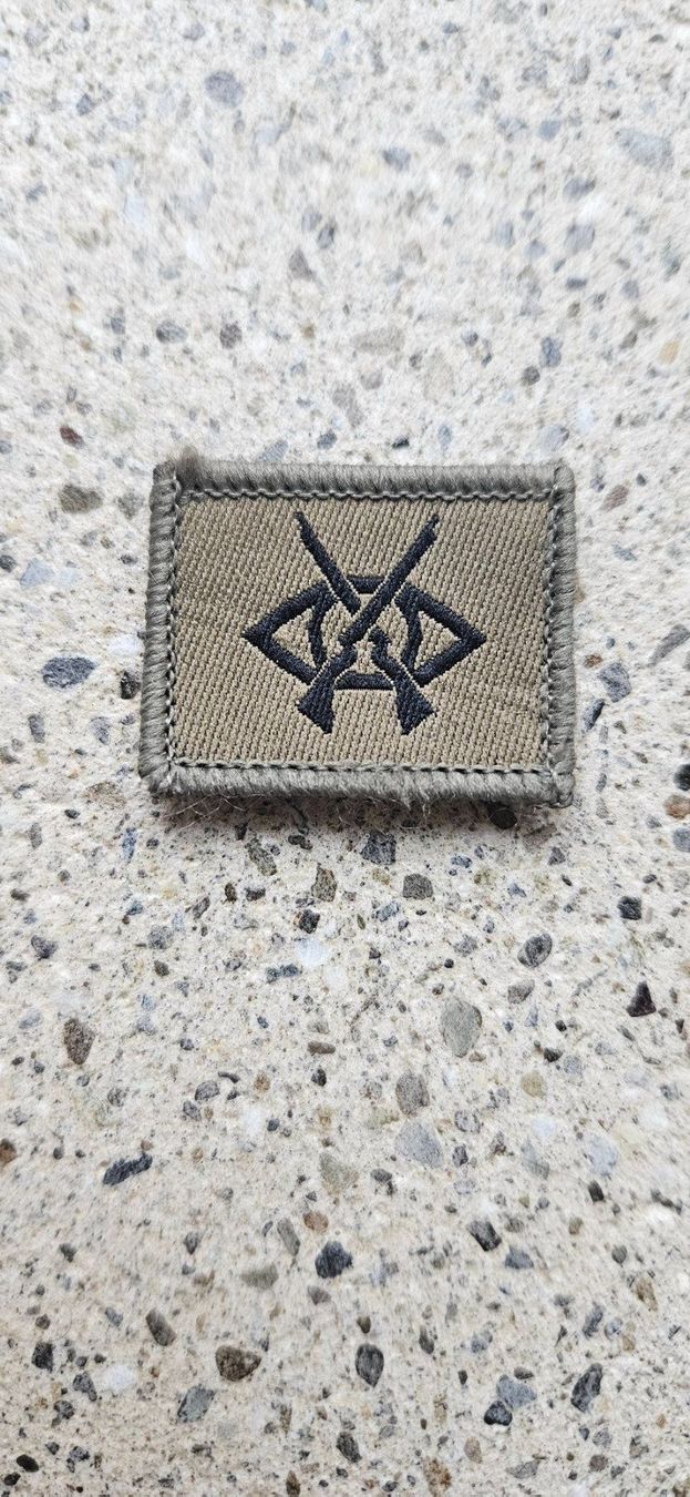 Schweizer Armee Placchette & Badge: *** Funktionsabzeichen Sicherungssoldat mit Klett *** – Usato da Riedholz venduto da fr_sIruP