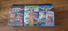 3x Pokémon Mystery Box Booster Packs, Nuovo