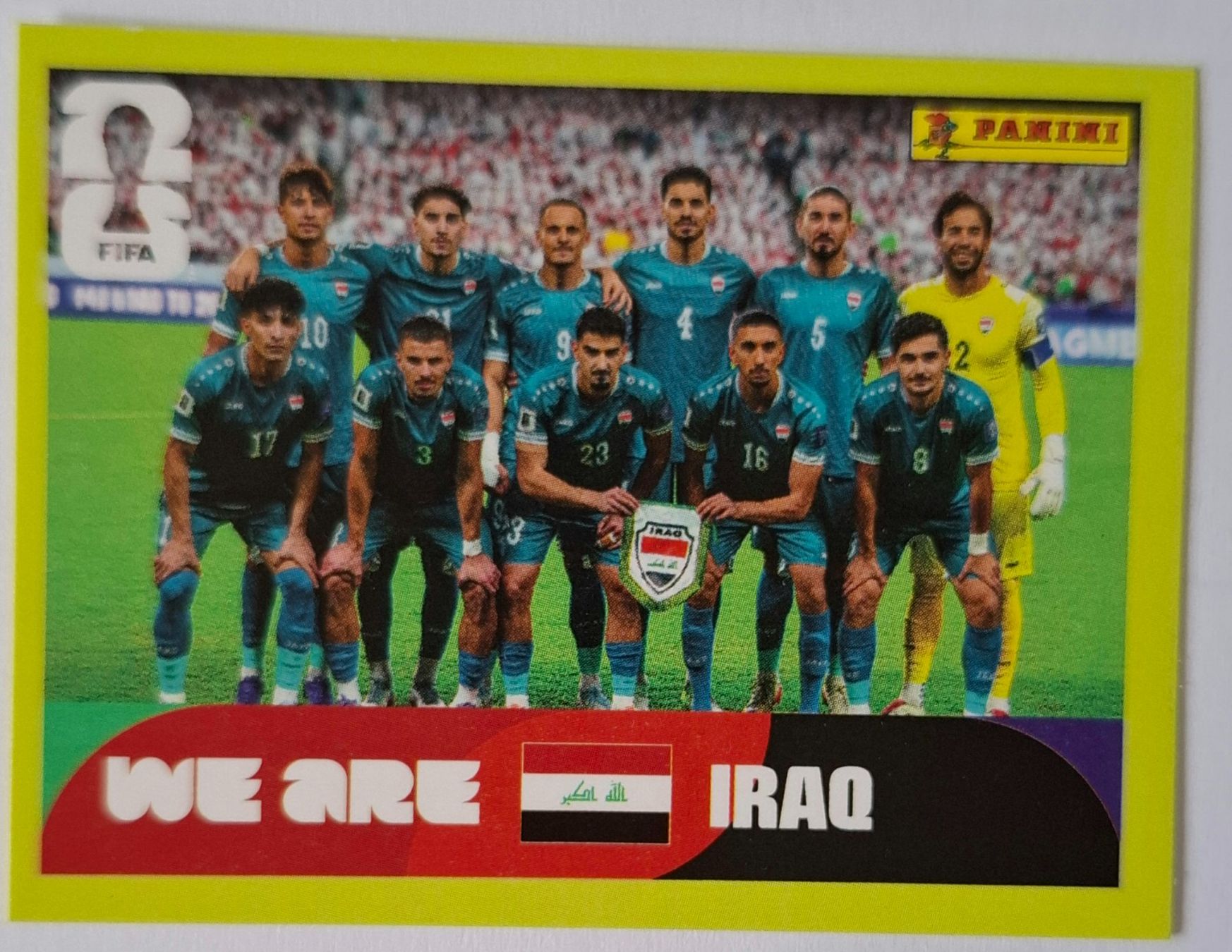 Panini Sammelbilder & Trading cards: WM 2026 Paninibild Nr. IRQ13.. – Neu (gemäss Beschreibung) aus Rotkreuz von keerthdi 2