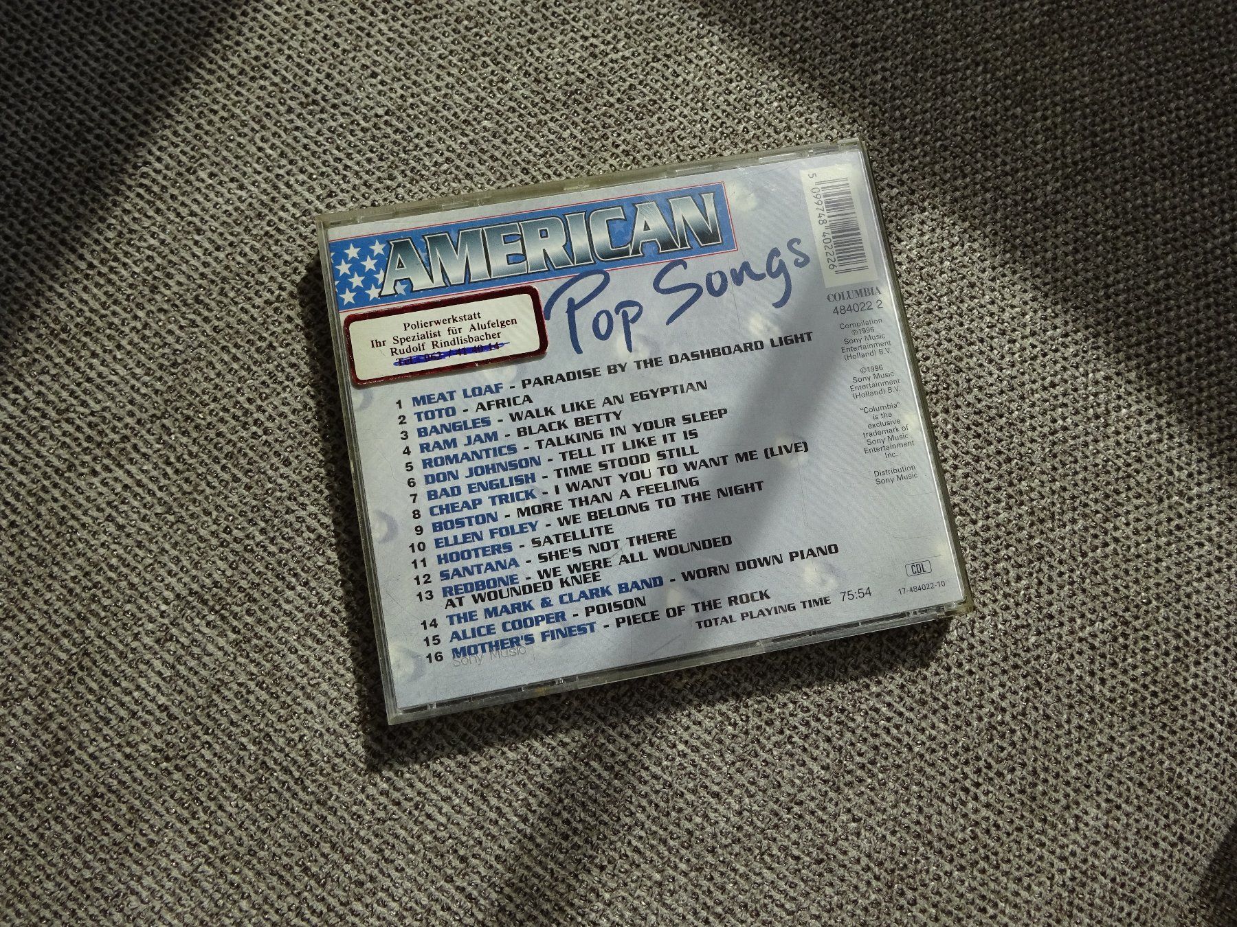 CDs: Pop Songs/American – D'occasion à Rothrist par Mistery1 1