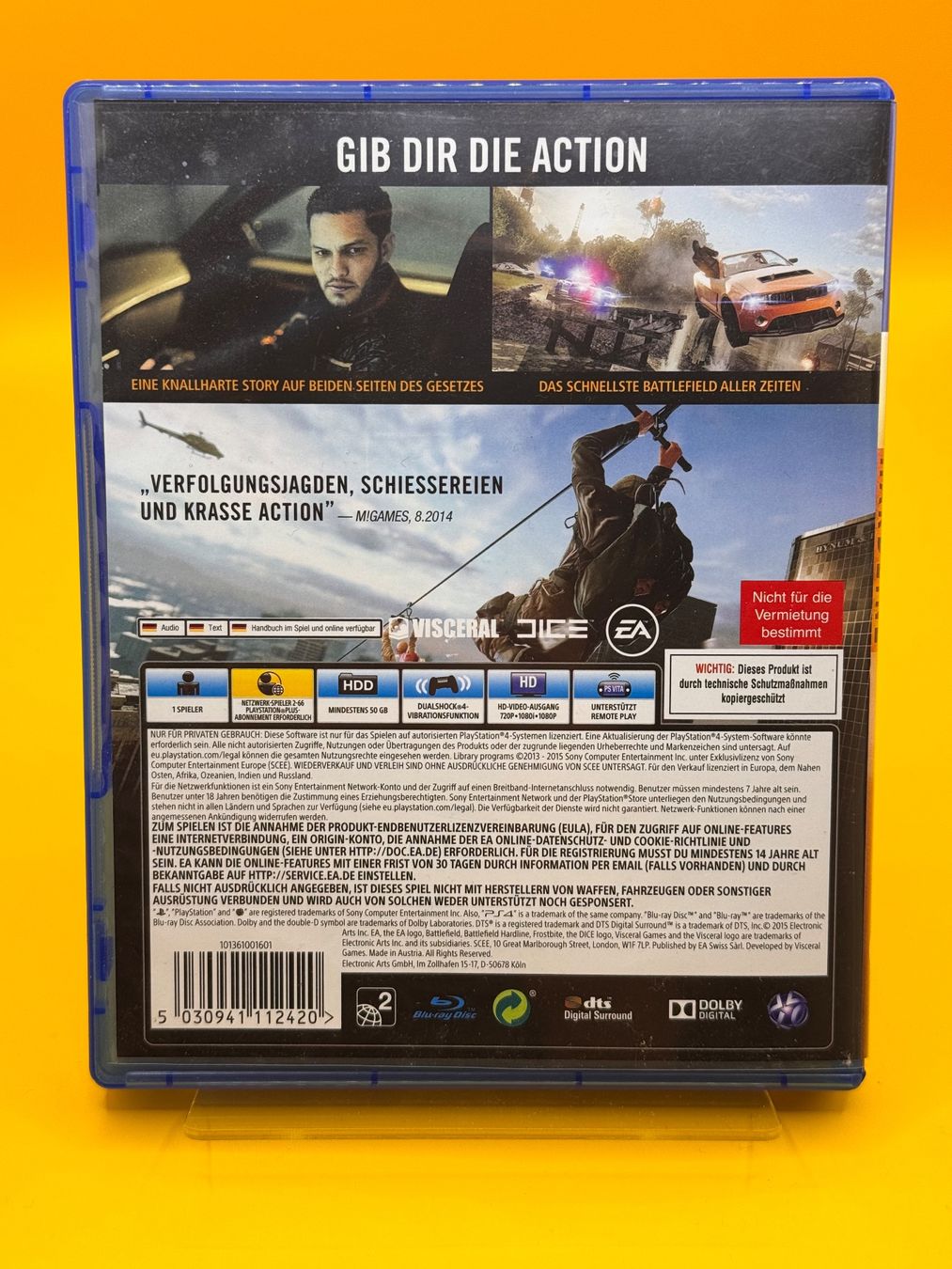 Sony Spiele: Battlefield Hardline PS4 – Gebraucht aus Oberwil b. Zug von silver2024 1
