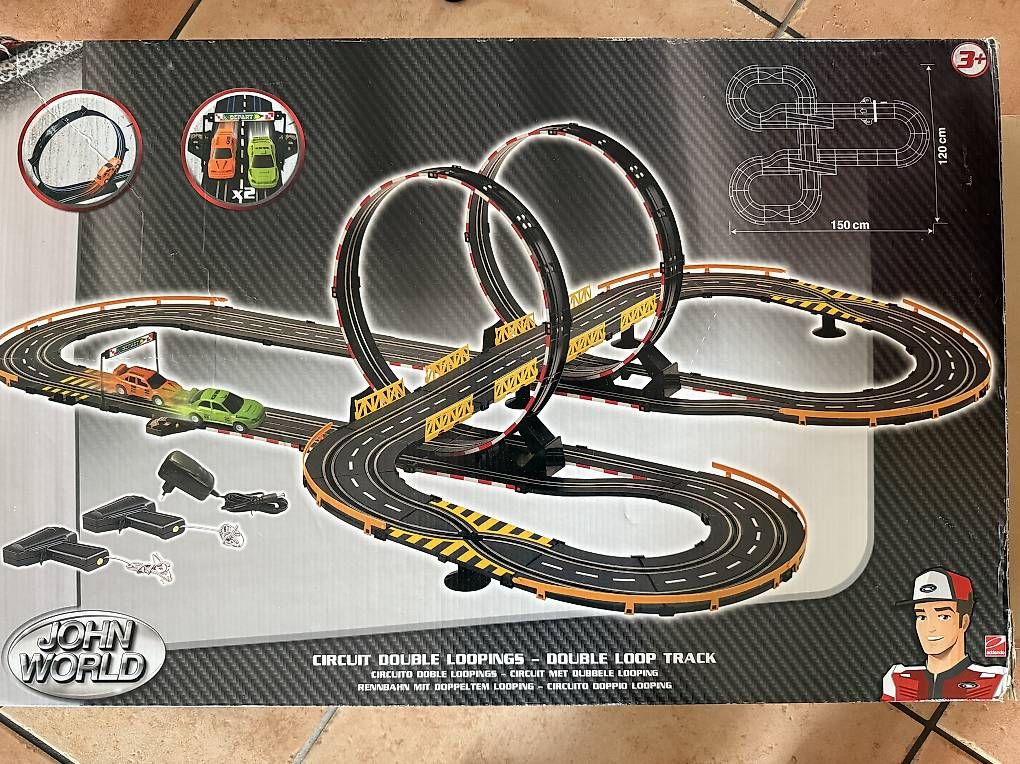 Rennbahnen: Rennautobahn Rennbahn mit Doppellouping – Gebraucht aus Schmitten FR von FAJost