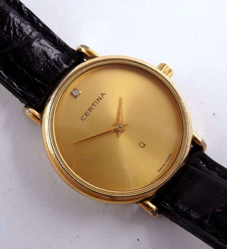 Certina Orologi: Certina Goldfarben, elegantes Design – Usato da Untersiggenthal venduto da TimeandShine