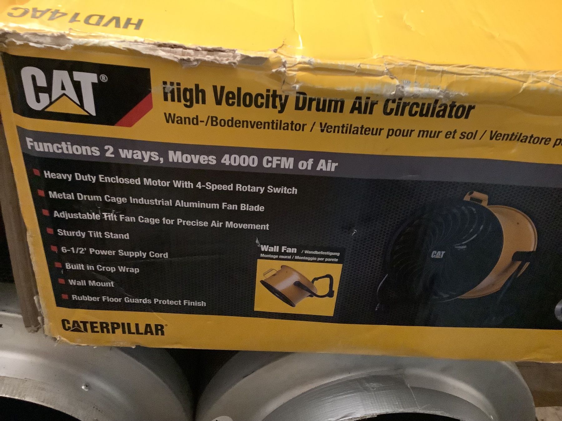 Caterpillar Ventilatori: Bodenventilator Caterpillar 35 cm Top Zustand – Usato da Seuzach venduto da peli543 3