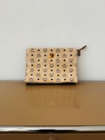 MCM Clutch Tasche Beige