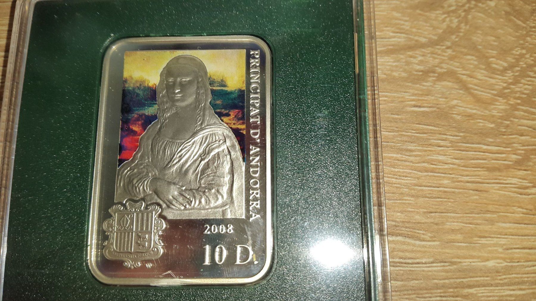 Tutti le monete: Pièce Léonard de Vinci, Mona Lisa, 2008, argent – Nuovo e nell'imballaggio originale da Renens VD venduto da cla_7zv5 2