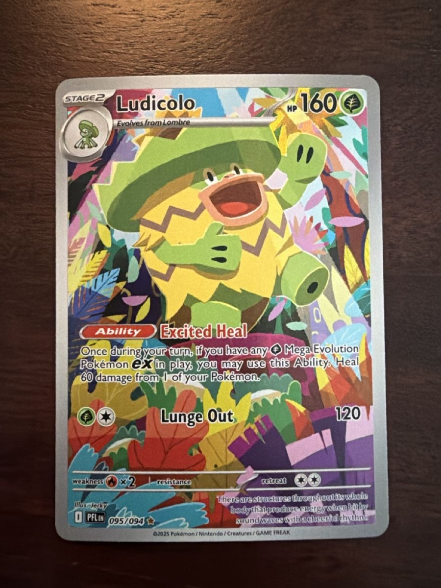 Pokémon Sammelbilder & Trading cards: Ludicolo (PFL 095) – Neu (gemäss Beschreibung) aus Emmenbrücke von Pack_Ripper