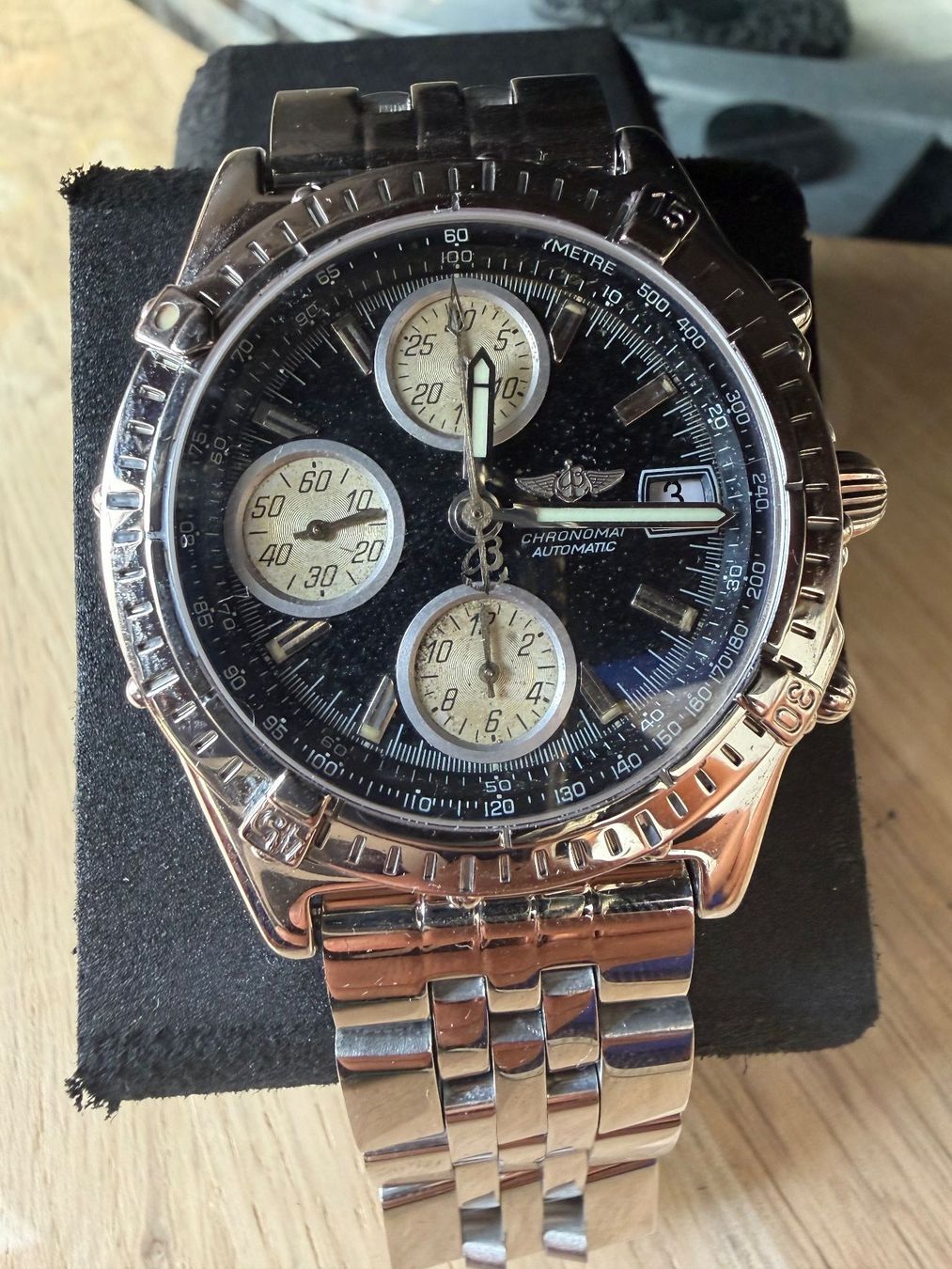 Breitling Uhren: Breitling Chronomat Automatic – Gebraucht aus La Chaux-de-Fonds von JUVAL_Horlogerie 1