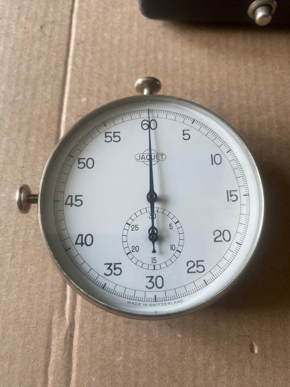 Misurare: Stoppuhr Jaquet – Usato da Möhlin venduto da Glunggi