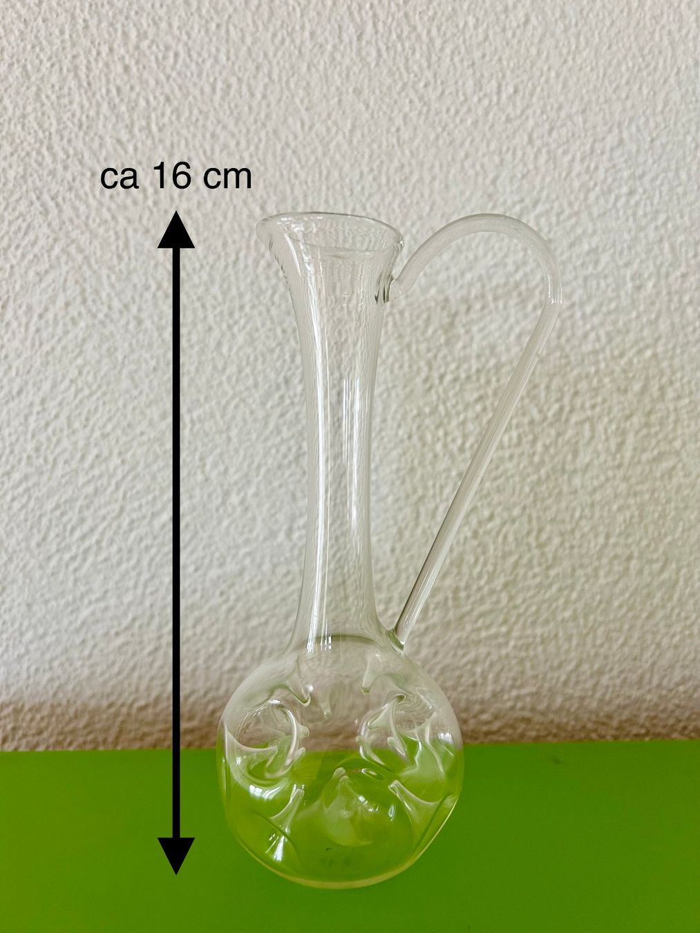 Caraffe: Antike kleine Glaskaraffe – Usato da Dietlikon venduto da Mankai 6