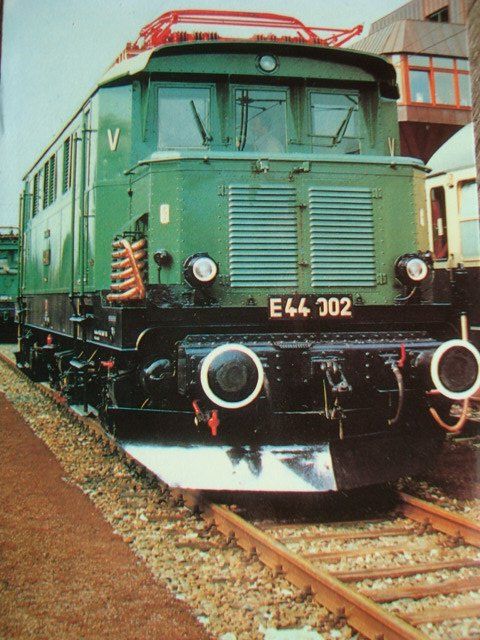 Cartoline postali: DB Elektro-Personenzuglok E 44 002 – Nuovo e nell'imballaggio originale da Thun venduto da Abigboss
