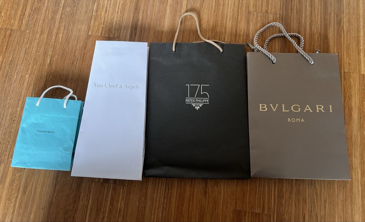 Taschen: 4 Luxury Shopping Bags - New – Neu (gemäss Beschreibung) aus Zürich von Vera_Ma 1