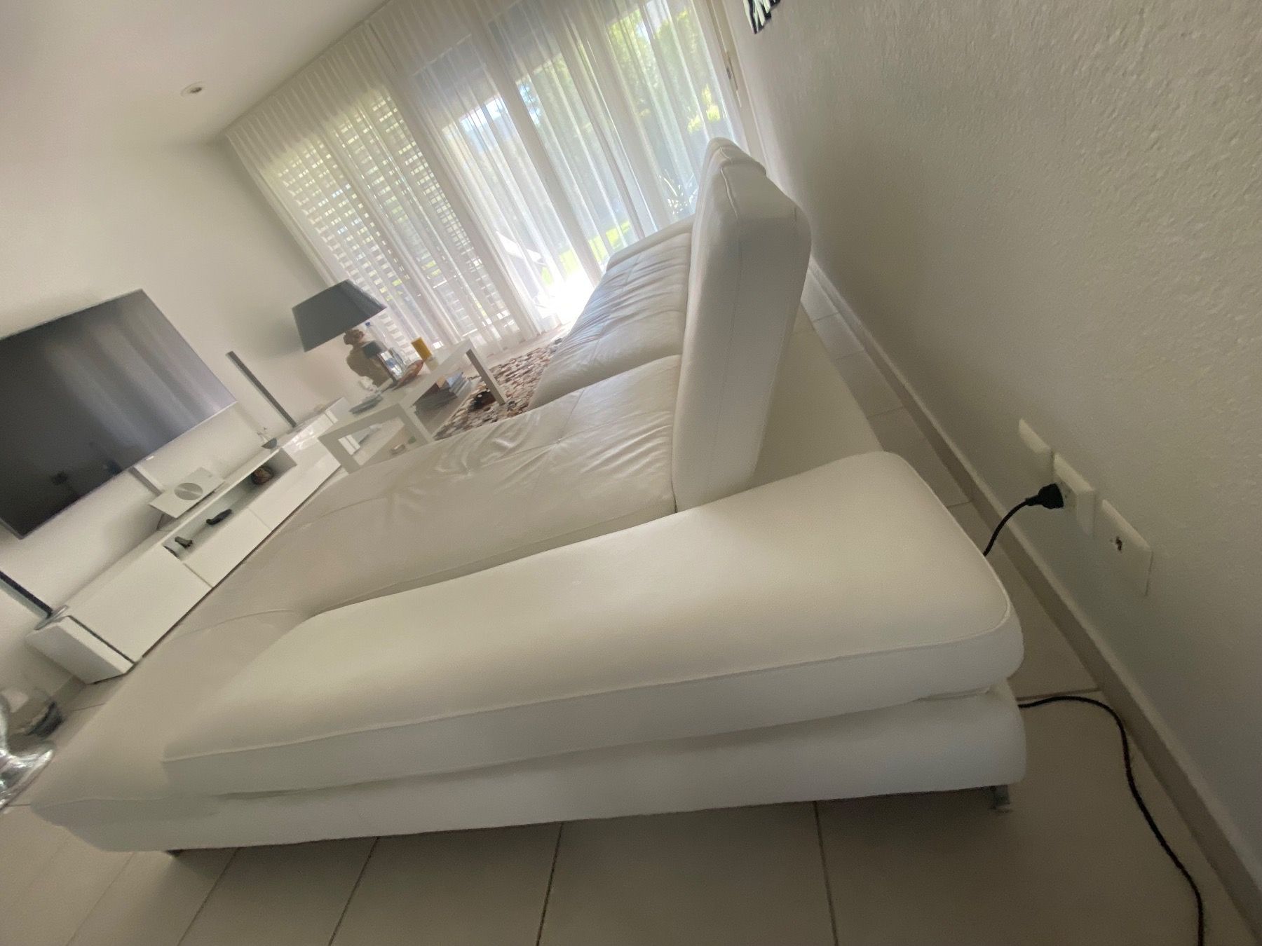 Divani: Crescendo Sofa Leder weiss – Usato da Dietlikon venduto da iliask1 5