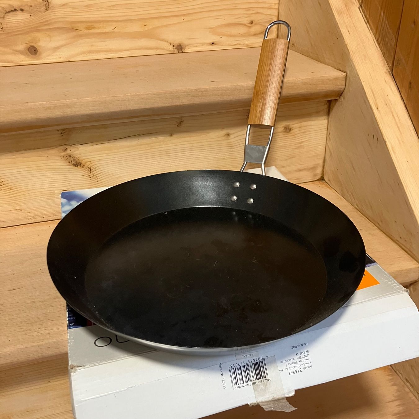 Padelle: Outdoor Pfanne – Nuovo e nell'imballaggio originale da Grabs venduto da apr9k 1