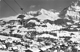 Adelboden (BE) Sesselbahn Schwandfeldspitz mit Bonderspitz