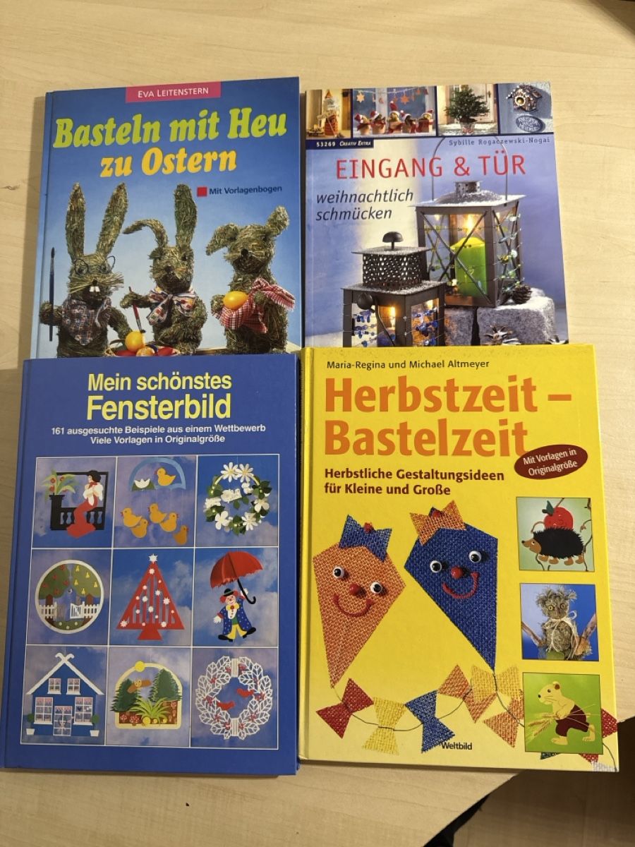 Bücher: 4 Bastelbücher – Gebraucht aus Suhr von Seri014