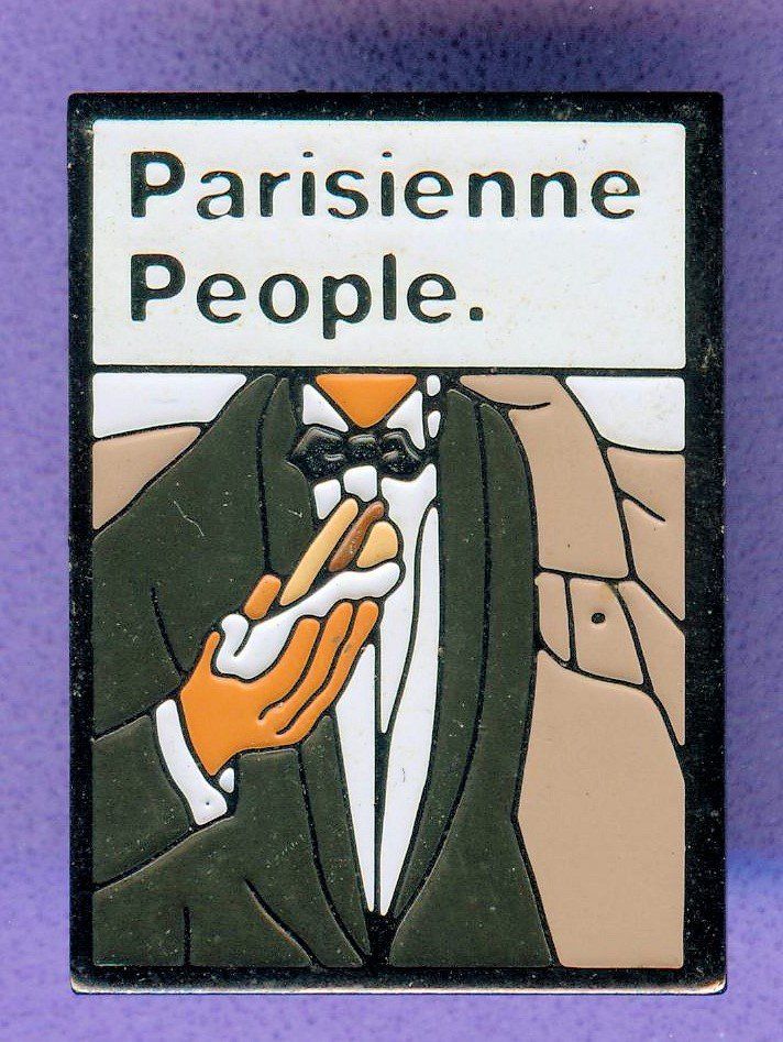 Placchette & Badge: Parisienne People – Usato da Winterthur venduto da Sammleroase
