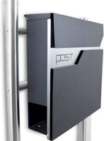 Bituxx Design Standbriefkasten Graphit