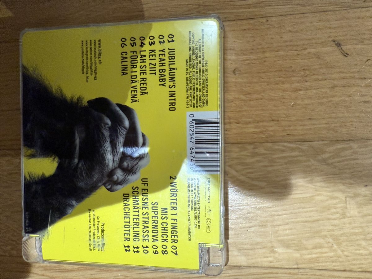 CD: Bligg Instinkt CD – Usato da Rotkreuz venduto da SpitfireSG 2