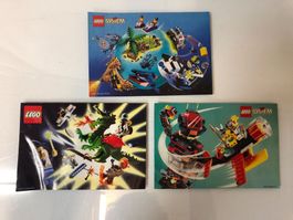 LEGO System Prospekte 3 Stück
