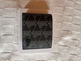 Portemonnaie Lacoste neu mit Muster schwarz