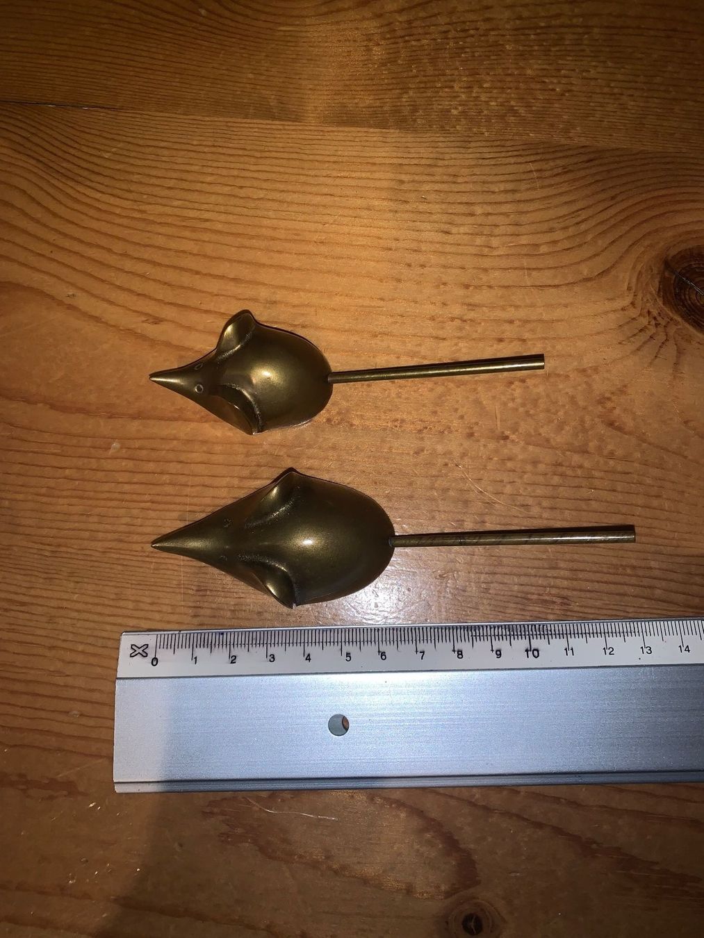 Statuette: 2x Vintage Messing Mäuse Figuren – Usato da Bellinzona venduto da eri_5kqz 5