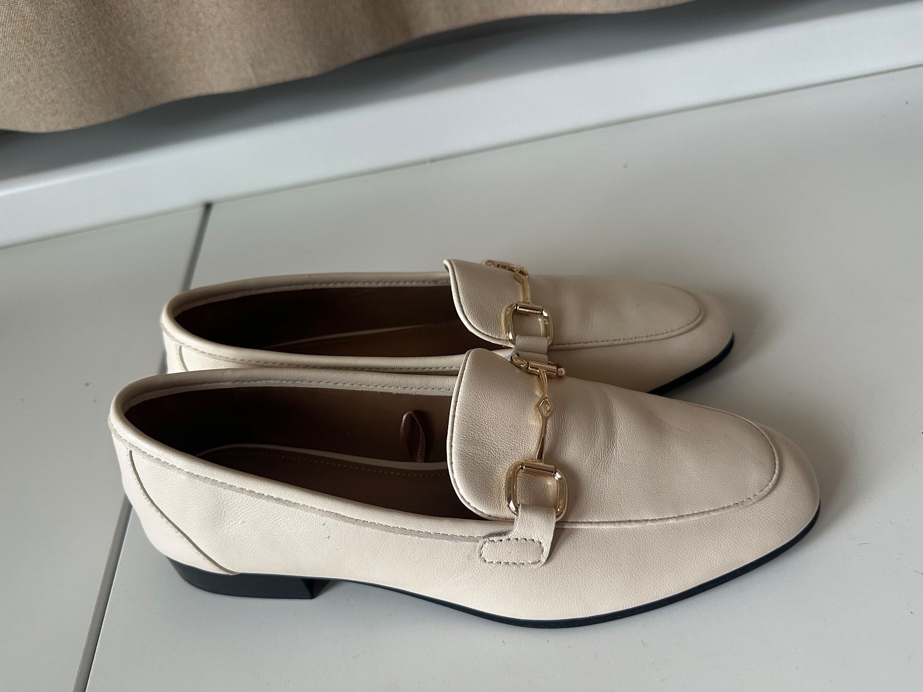 Mango Scarpe da donna: Mango loafers NEU Echtleder Gr 37 – Nuovo e nell'imballaggio originale da Zürich venduto da fa282