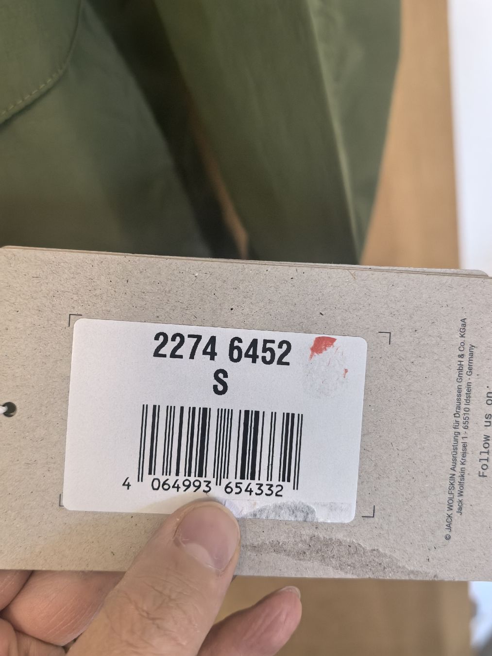 Jack Wolfskin Giacche: Jack Wolfskin Outdoorjacke – Nuovo e nell'imballaggio originale da Bad Ragaz venduto da AKahlon 3