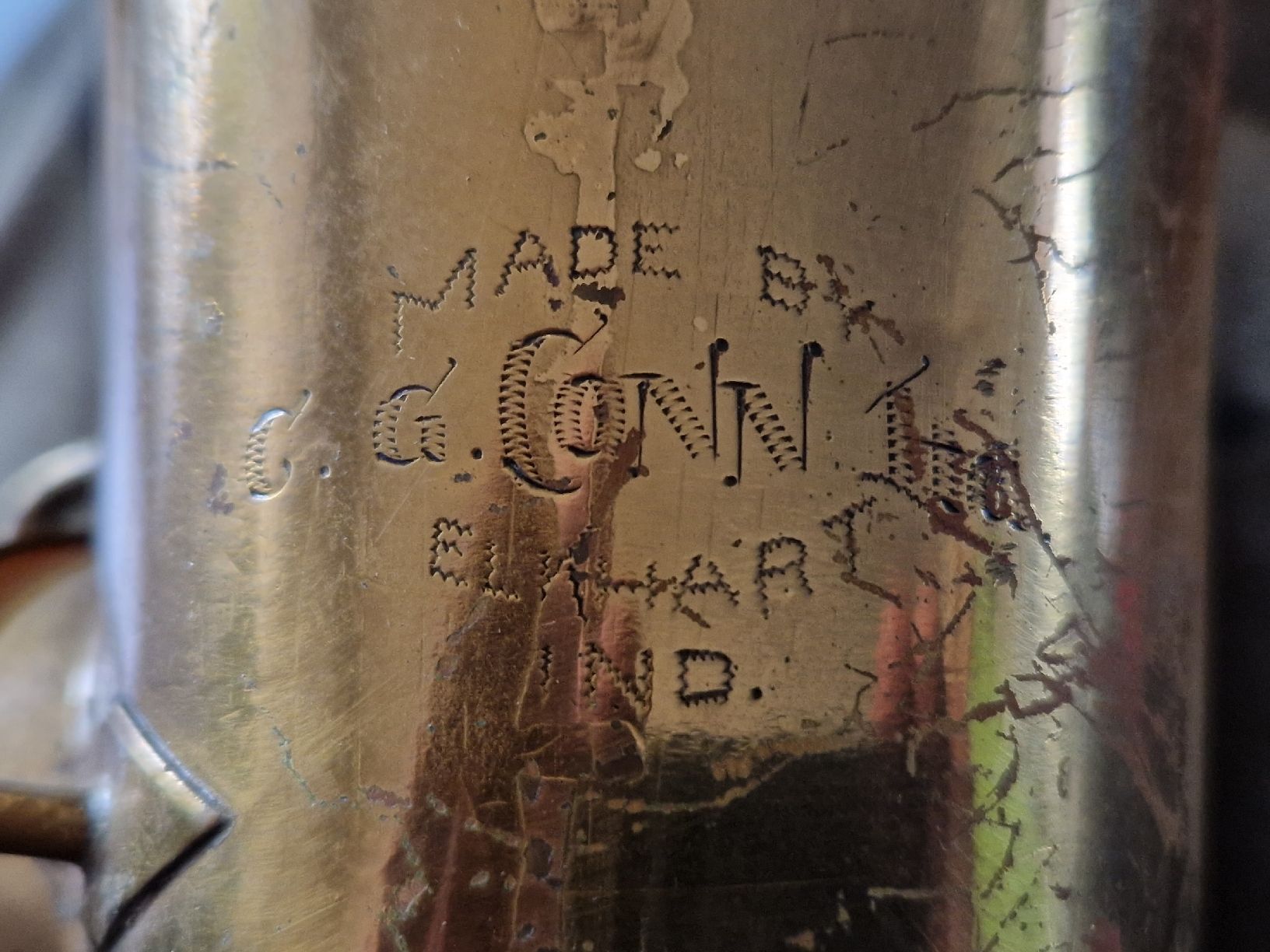 Instruments de musique: Antique Saxophone CG Conn 1921 – D'occasion à Genève par sandywilli 4