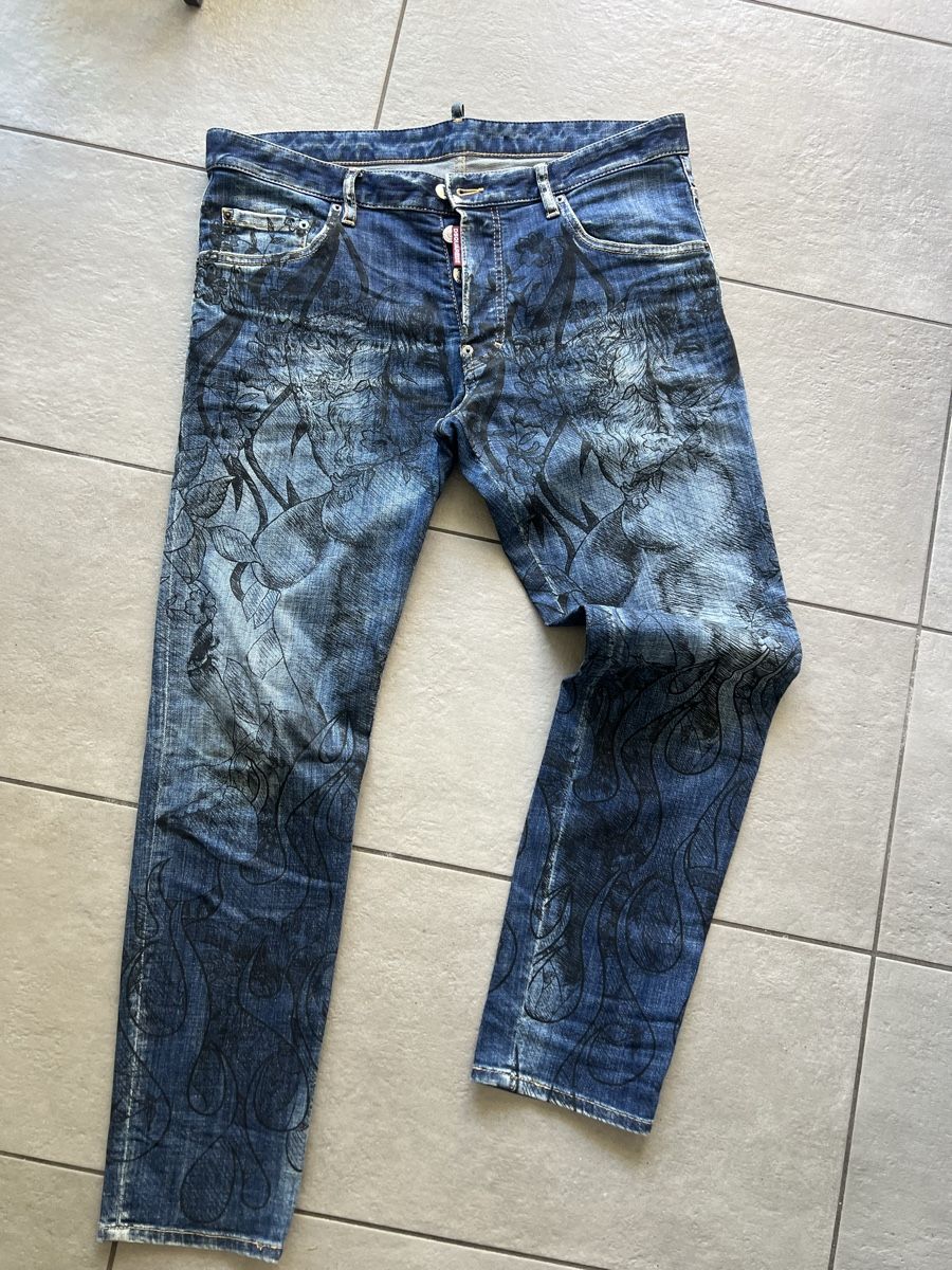 Dsquared2 Jeans: Dsquared2 Tatoo jeans uomo 52 – Usato da Mendrisio venduto da fly_9wzx 2