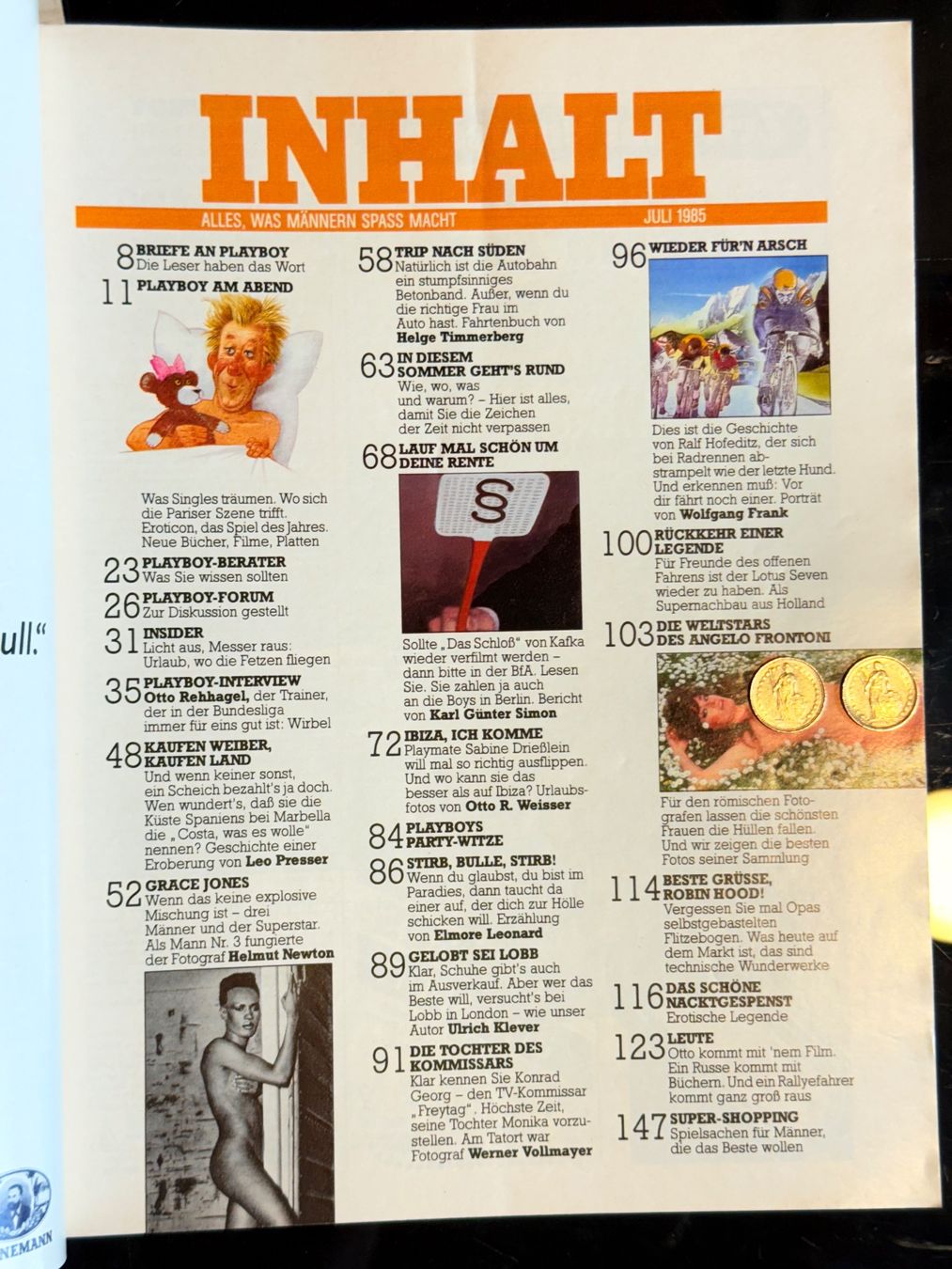 Riviste & Magazine: Playboy!!! 3 gute und integre Hefte auf Deutsch – Usato da Zuerich venduto da SonderArt-Wertgut 3