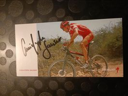 Christoph Sauser - Mountainbike - handsigniert