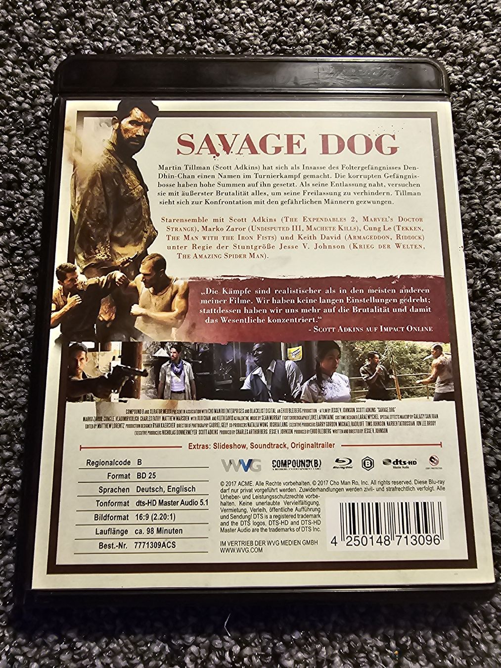 Tutti i DVDs: Savage Dog Blu-ray  – Usato da Ruswil venduto da jan_bxl5 1