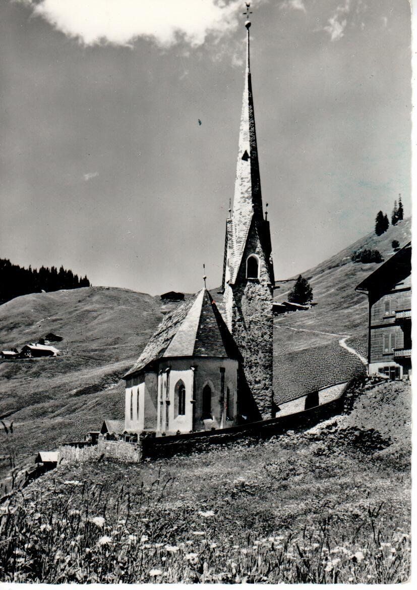 Cartoline postali: St. Antönien das Kirchlein – Usato da Wolhusen venduto da Curver9