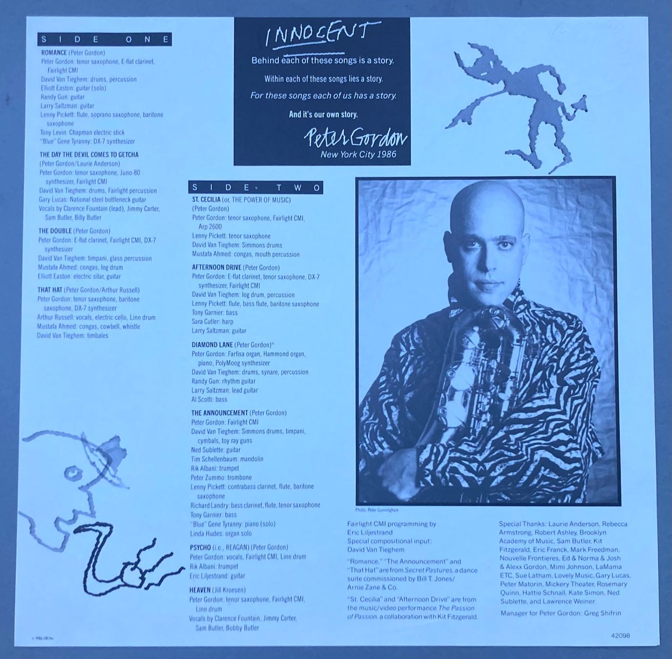 Vinyles: PETER GORDON - INNOCENT – D'occasion à Poliez-Pittet par Newtown-Records 2