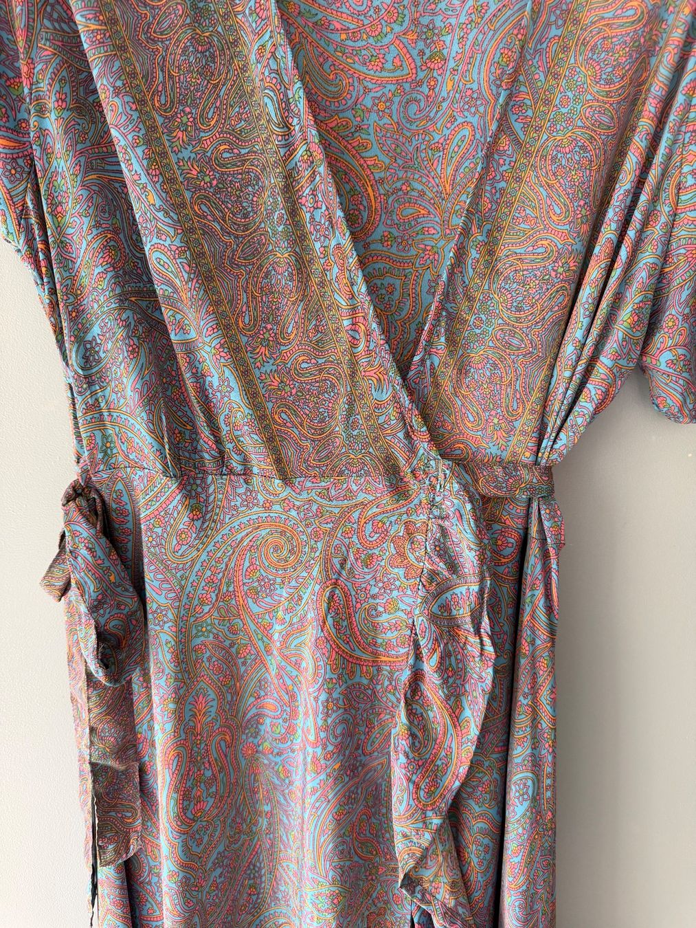 Vestiti: Sommerkleid mit Seide made in India – Usato da Einsiedeln venduto da kalliopee 2
