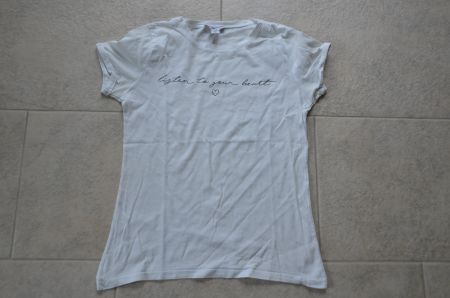 T-Shirt Amisu Grösse XS listen to your heart