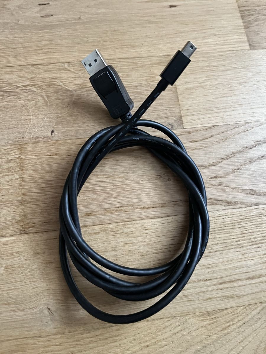 Kabel: Câble DisplayPort vers Mini DisplayPort noir 1m80 – Gebraucht aus Dornach von hmk_bl6q 1