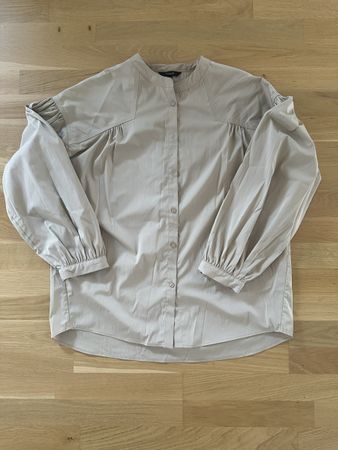 Massimo Dutti Bluse beige Grösse XS neuwertig