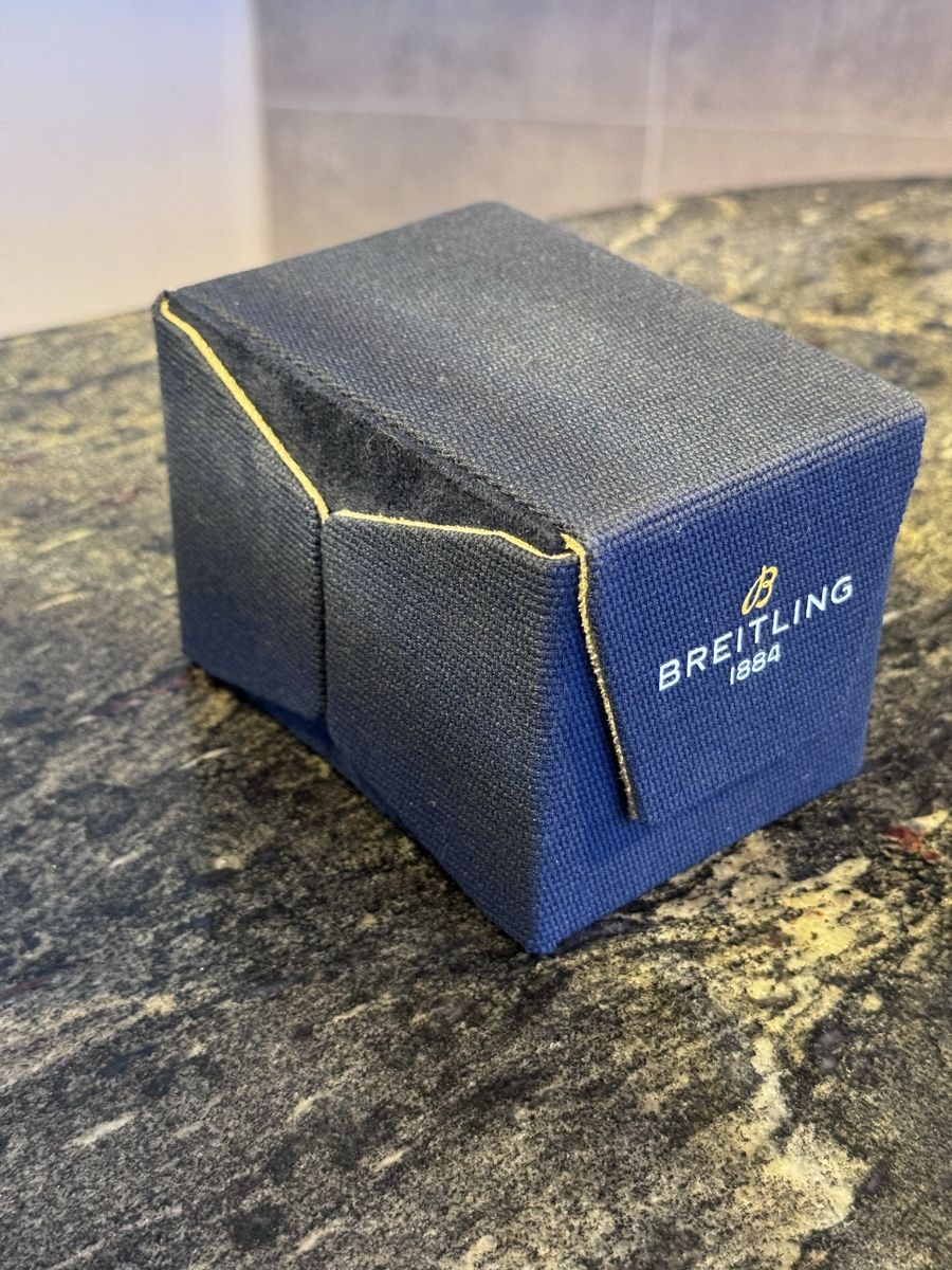 Scatole porta orologi: Breitling Uhrenbox faltbar  – Nuovo e nell'imballaggio originale da Oberrüti venduto da HotRod1932