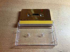 Musikkassette Gold Metallic