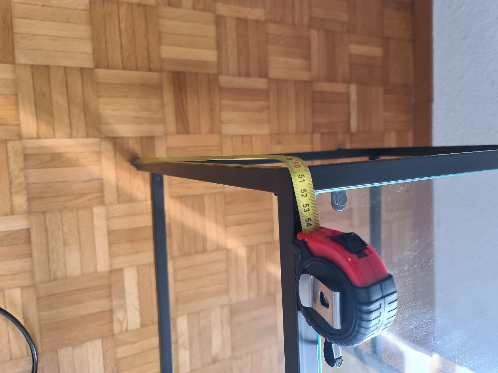 Tische: Tisch aus Metall und Glas – Gebraucht aus Thun von erh_fs86 2
