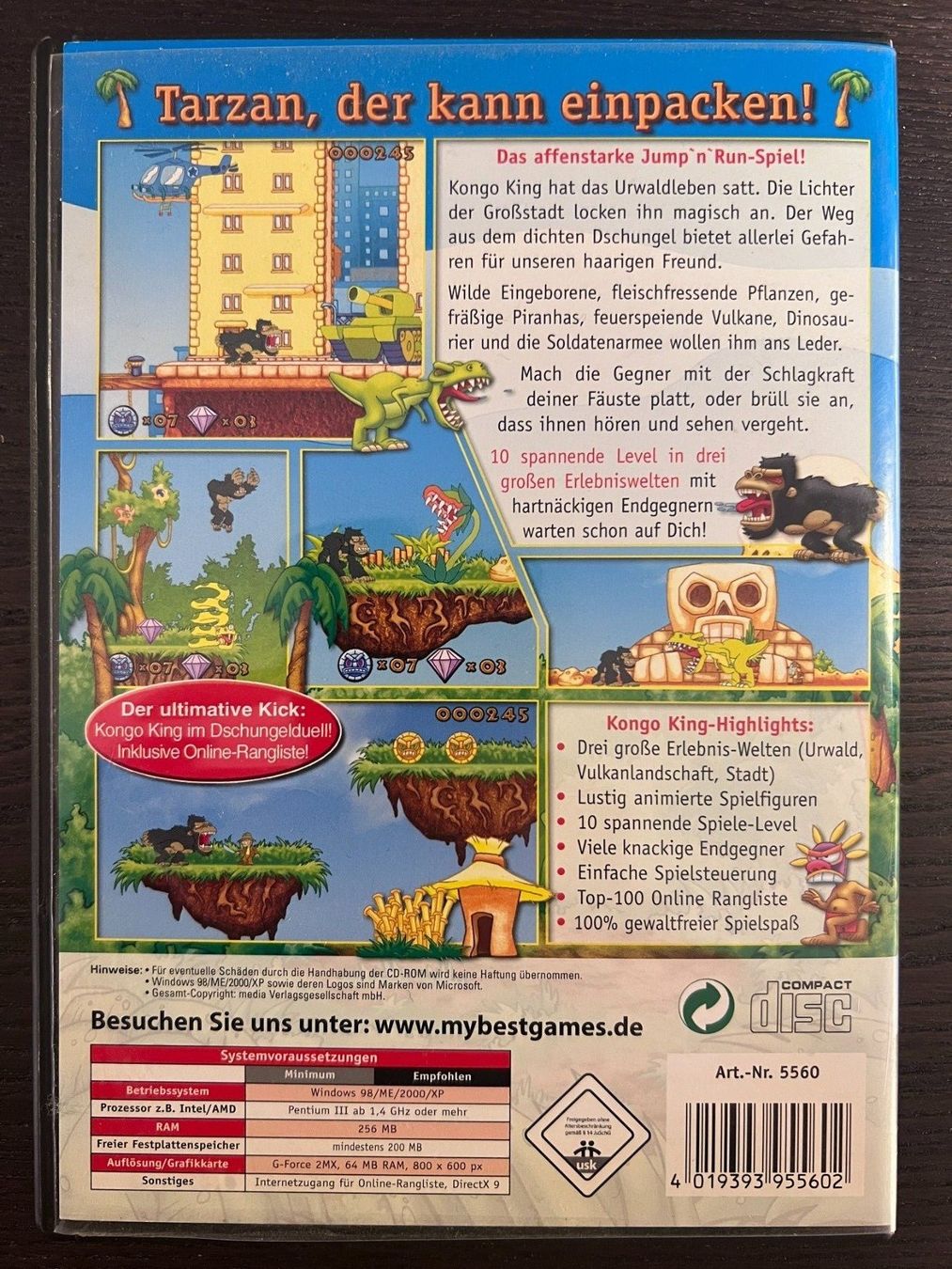 Microsoft Giochi: Die Legende von Kongo King – Usato da Zürich venduto da F84 1