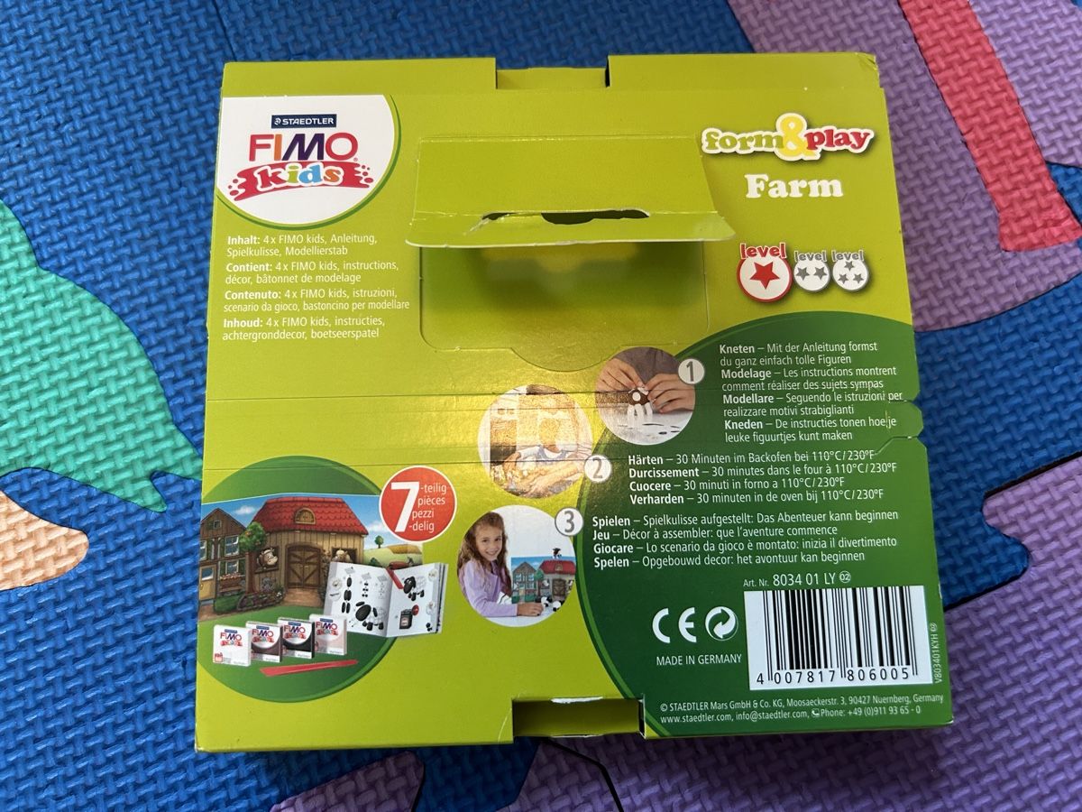 Materiale per modellare: Fimo kids farm level 1 Neu – Nuovo (secondo la descrizione) da Romanshorn venduto da Matet07 1
