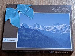 MyPhotoPuzzle.ch Puzzle Eiger, Mönch und Jungfrau, 2000 Stk.