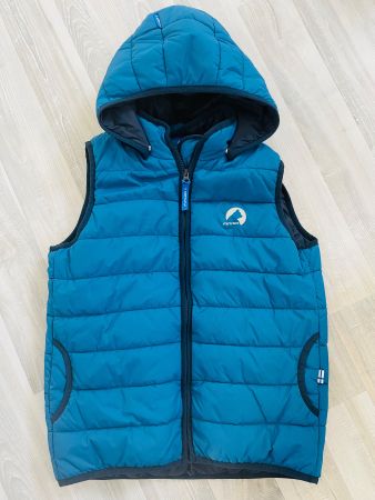 Finkid Vanuli Steppweste Gr 140/150 blau