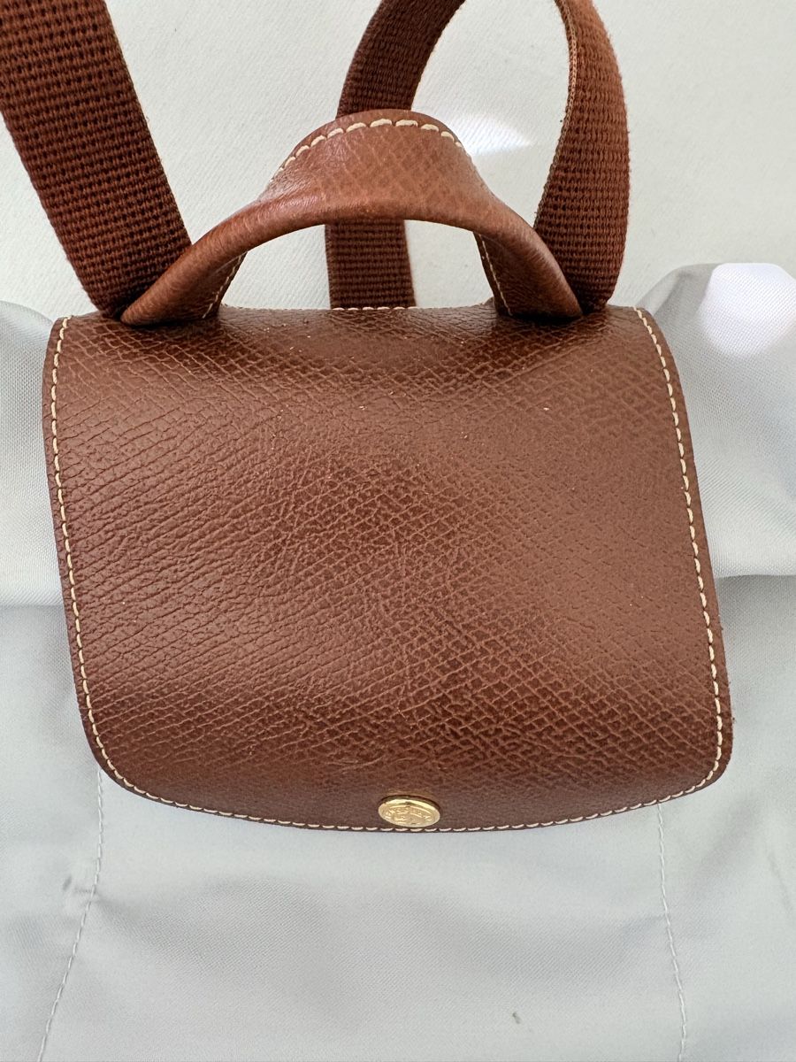 Longchamp Zaini: Longchamp Rucksack Grau – Usato da Münchenstein venduto da Miresolese 1